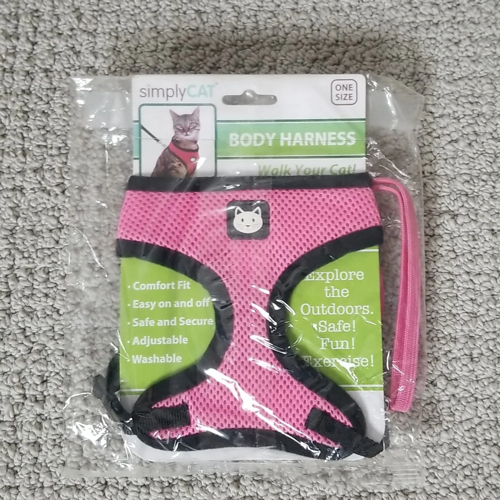 Cat body harness
